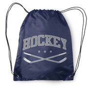 Hockey Drawstring Backpack - Varsity Hockey