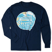 Volleyball Tshirt Long Sleeve - Serve's Up