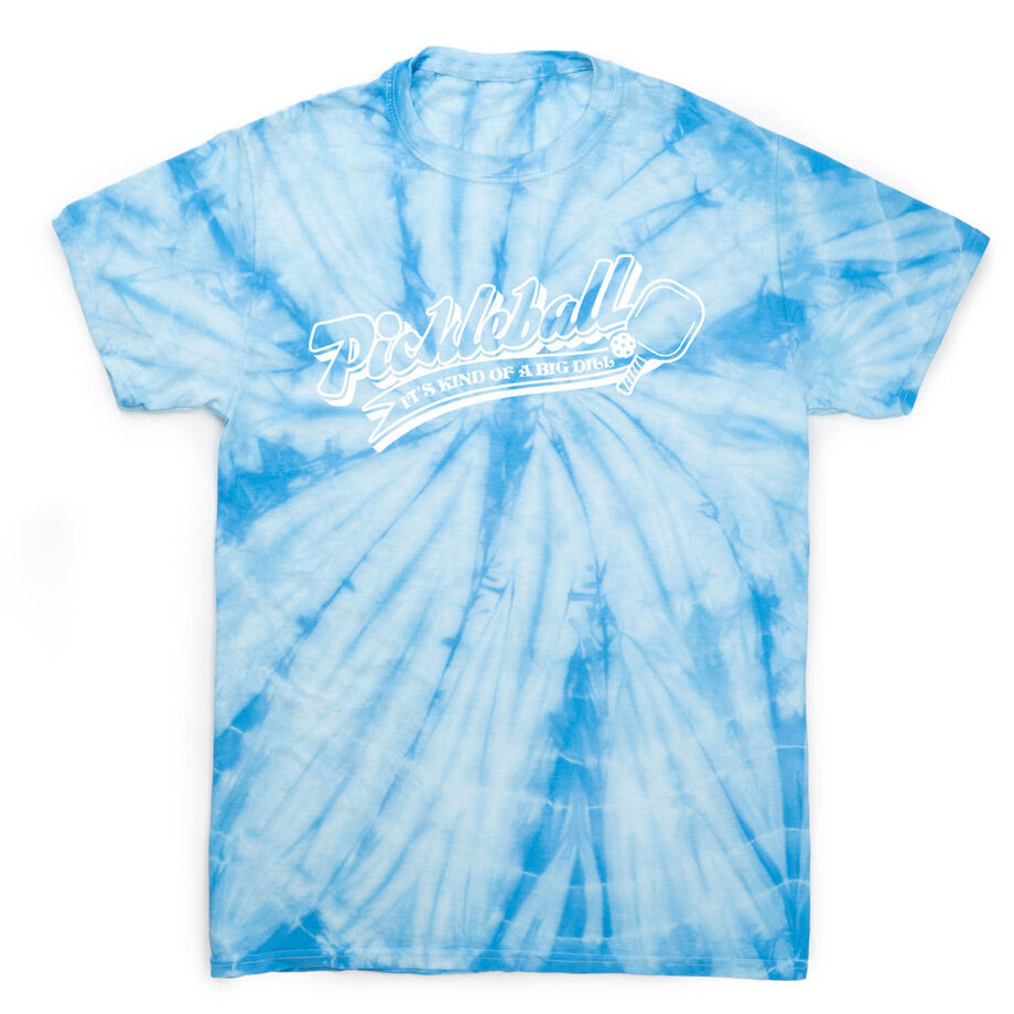 Pickleball Short Sleeve T-Shirt - Kind Of A Big Dill Tie-Dye