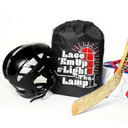 Hockey Sport Pack Cinch Sack - Lace 'Em Up And Light The Lamp