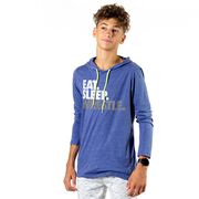 Men's Wrestling Lightweight Hoodie - Eat Sleep Wrestle