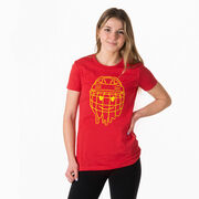 Hockey Women's Everyday Tee - Have An Ice Day Smiley Face