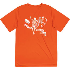 Hockey Short Sleeve Performance Tee - Dangle Snipe Skelly