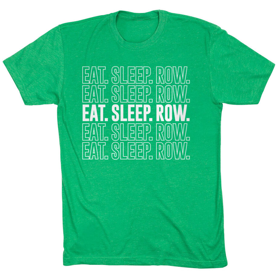 Crew T-Shirt Short Sleeve Eat. Sleep. Row.