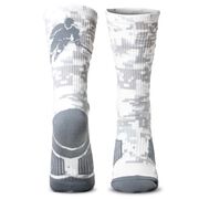 Hockey Woven Mid-Calf Socks - Player - Digital Camo