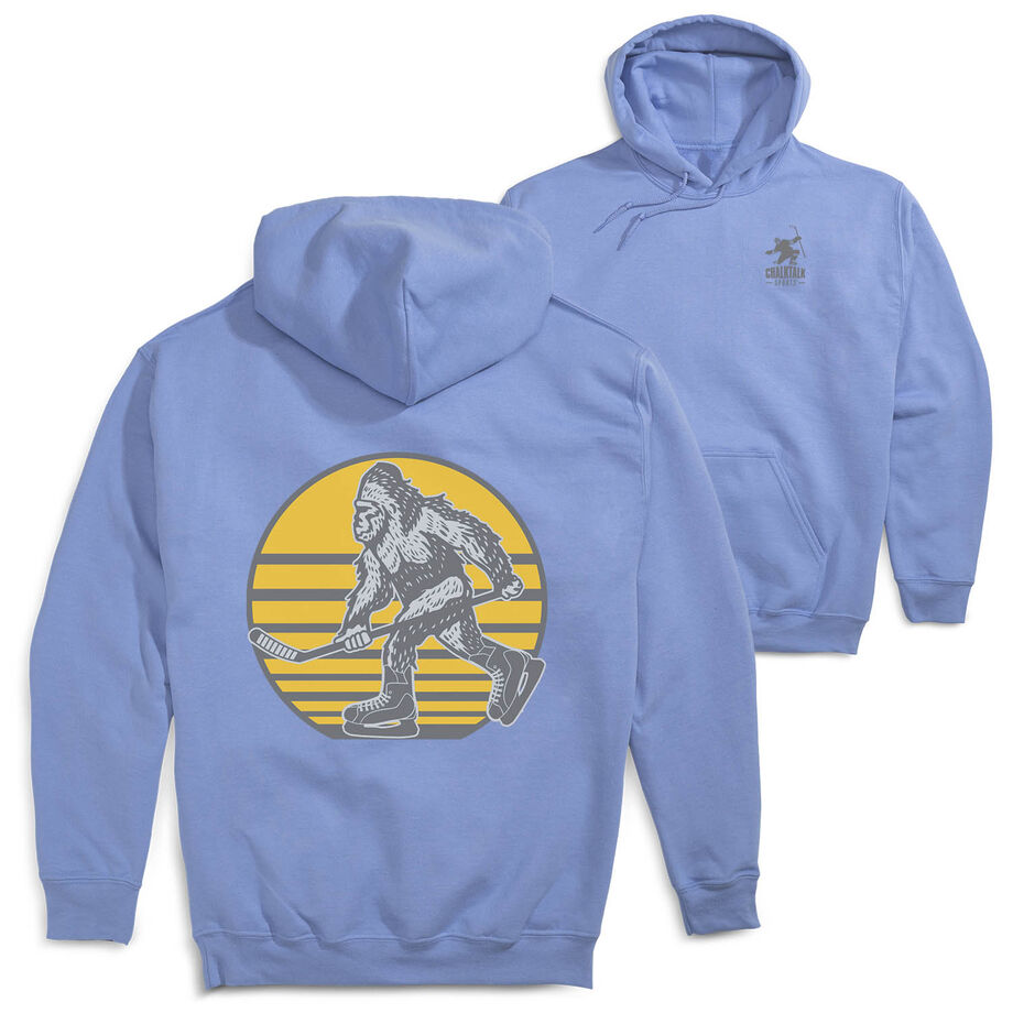 Hockey Hooded Sweatshirt - BigSkate (Back Design)