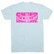 Cheerleading Short Sleeve T-Shirt - We Make It Look Easy