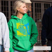 Tennis Hooded Sweatshirt - Let's Raise A Racket
