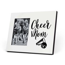 Cheerleading Photo Frame - Cheer Mom Script