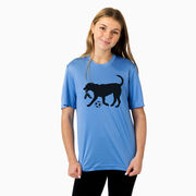 Soccer Short Sleeve Performance Tee - Spot The Soccer Dog