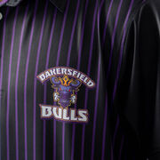 Custom Team Short Sleeve Polo Shirt - Baseball Pinstripes