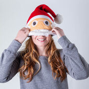 Happy Hatter Santa Beanie Hat & Mask