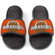 Football Repwell&reg; Slide Sandals - Football With Text