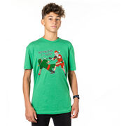 Guys Lacrosse Short Sleeve T-Shirt - Checking It Twice Lacrosse