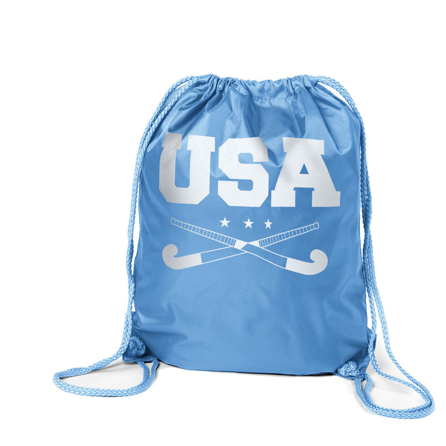 Field Hockey Drawstring Backpack - USA Field Hockey