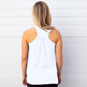 Soccer Flowy Racerback Tank Top - 100% Of The Shots