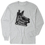 Hockey Tshirt Long Sleeve - Play Hockey