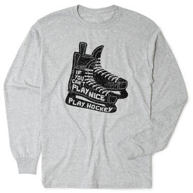 Hockey Tshirt Long Sleeve - Play Hockey