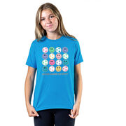 Soccer Short Sleeve T-Shirt - Soccer Makes Me Happy