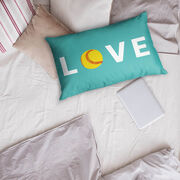 Softball Pillowcase - Love