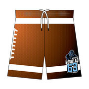 Custom Team Shorts - Football Game Time