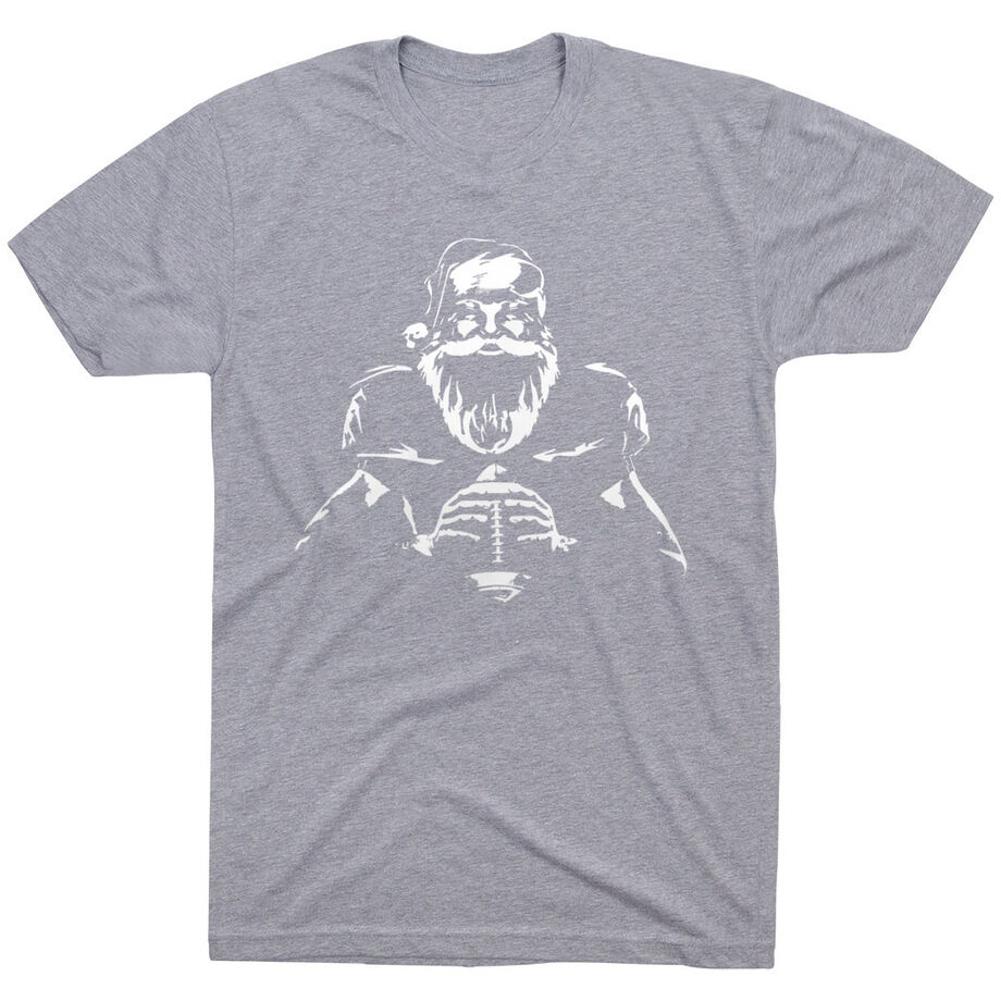 Football Short Sleeve T-Shirt - Santa Player