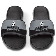 Soccer Repwell&reg; Slide Sandals - Team Name Colorblock