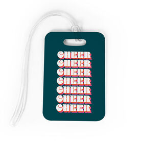 Cheerleading Bag/Luggage Tag - Retro Cheer