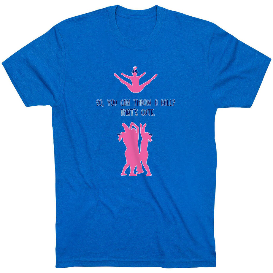 Cheerleading Short Sleeve T-Shirt - That's Cute