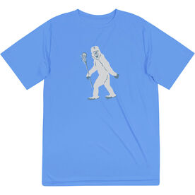 Guys Lacrosse Short Sleeve Performance Tee - Yeti