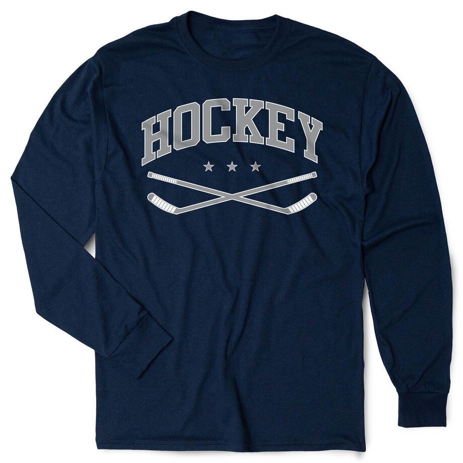 Hockey Tshirt Long Sleeve - Varsity Hockey