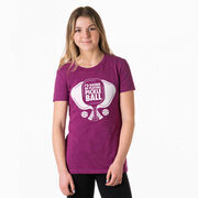 Pickleball Women's Everyday Tee - I'd Rather Be Playing Pickleball