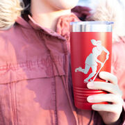 Field Hockey 20 oz. Double Insulated Tumbler - Silhouette