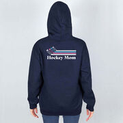 Hockey Hooded Sweatshirt - Hockey Mom Sticks (Back Design)