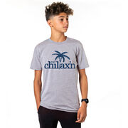 Lacrosse Short Sleeve T-Shirt - Just Chillax'n