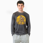 Guys Lacrosse Long Sleeve Performance Tee - BigFoot