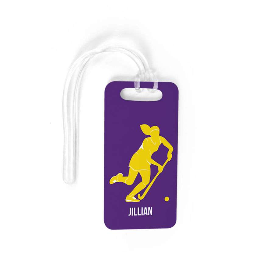 Field Hockey Bag/Luggage Tag - Personalized Player