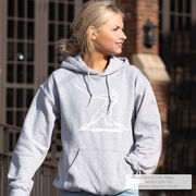 Baseball Hooded Sweatshirt - Baseball Player