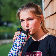 Soccer Water Bottle - Girl Soccer Player