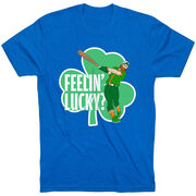 Baseball Short Sleeve T-Shirt - Feelin' Lucky Baseball