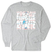 Hockey Tshirt Long Sleeve - You Can Find Me At The Rink