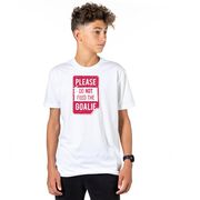 Hockey Short Sleeve T-Shirt - Don't Feed The Goalie