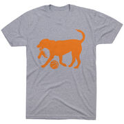 Basketball Tshirt Short Sleeve Baxter The Basketball Dog