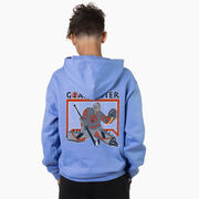 Hockey Hooded Sweatshirt - Goal Buster (Back Design)