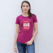 Hockey Women's Everyday Tee - Don't Feed The Goalie