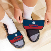 Volleyball Repwell&reg; Sandal Straps - Team Name Colorblock