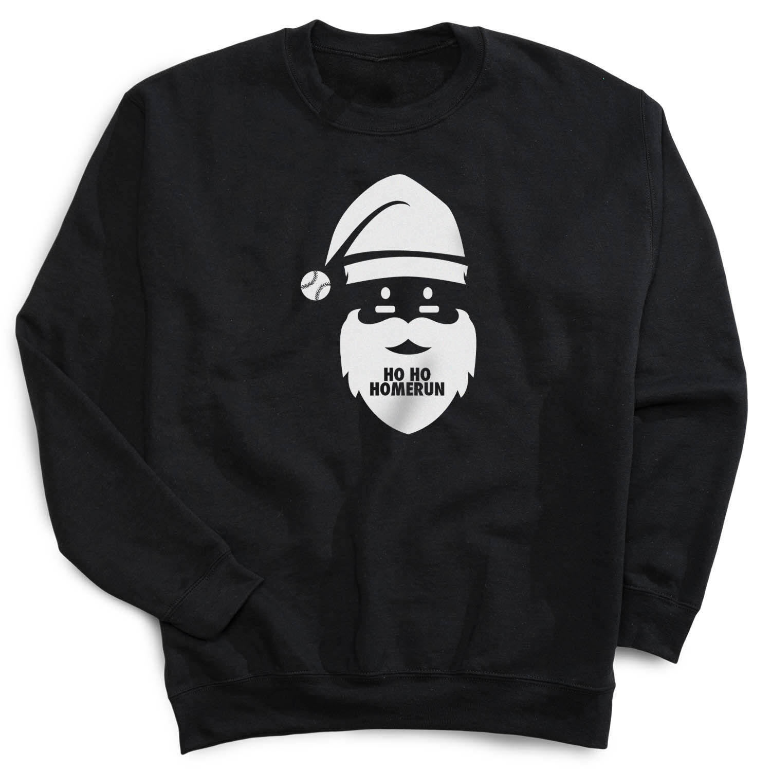 Baseball Crewneck Sweatshirt ho ho homerun ChalkTalkSPORTS