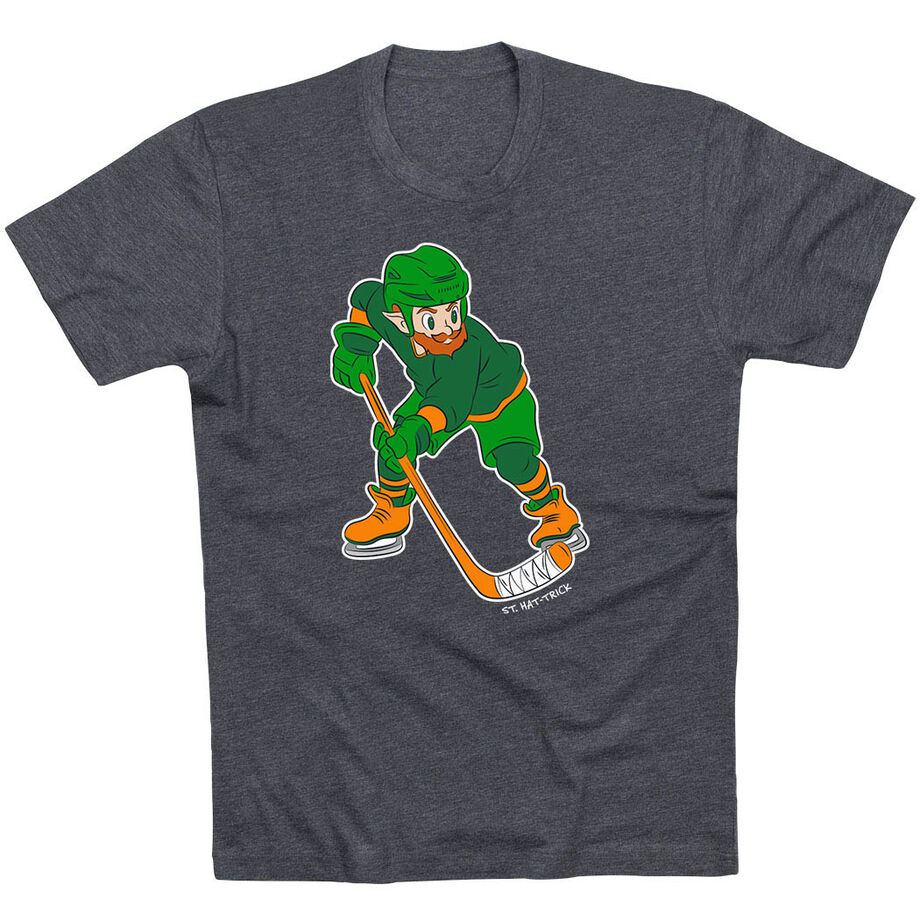 Hockey Short Sleeve T-Shirt - St. Hat-Trick