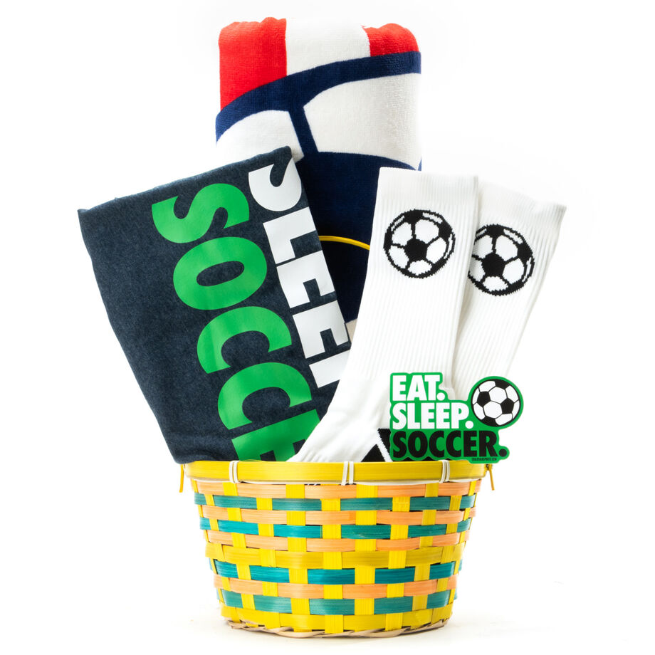 Soccer Easter Basket - Eat Sleep Soccer
