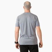Running Short Sleeve T-Shirt - Trail Runner in the Mountains (Male)